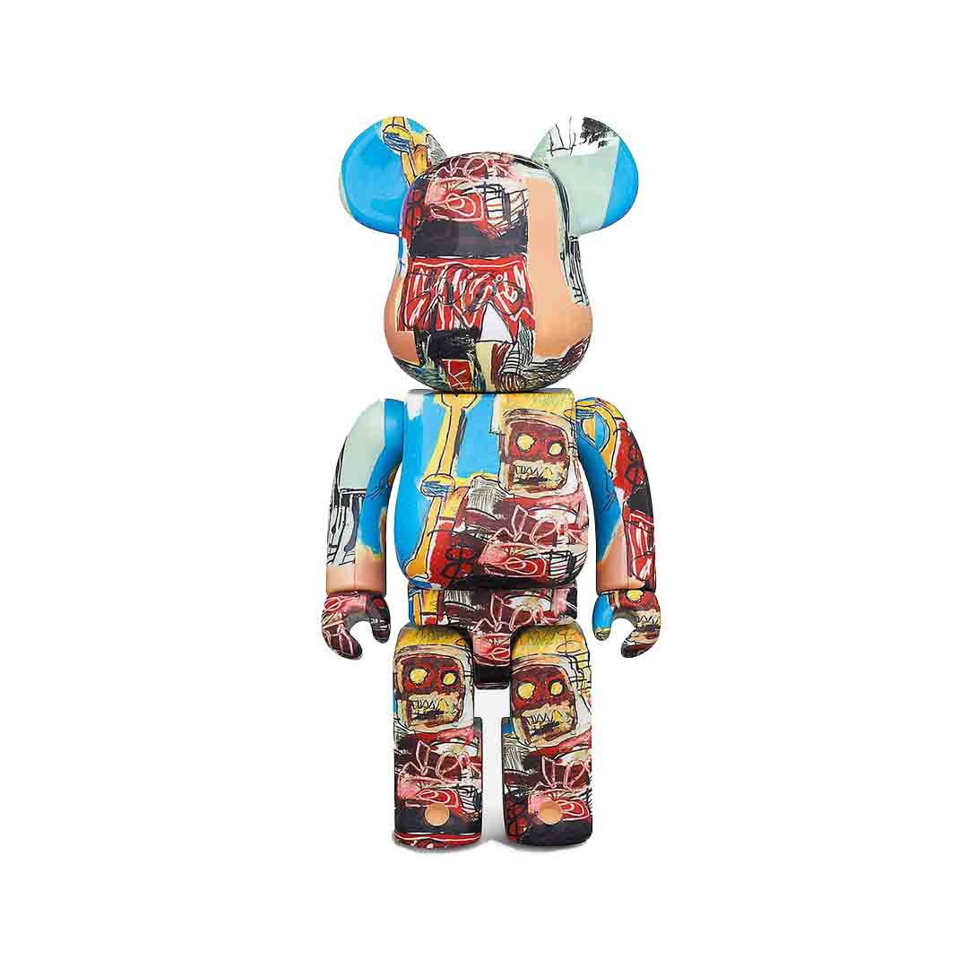 BEARBRICK JEAN MICHEL BASQUIAT #6 1000% - TRENDY GALLERY