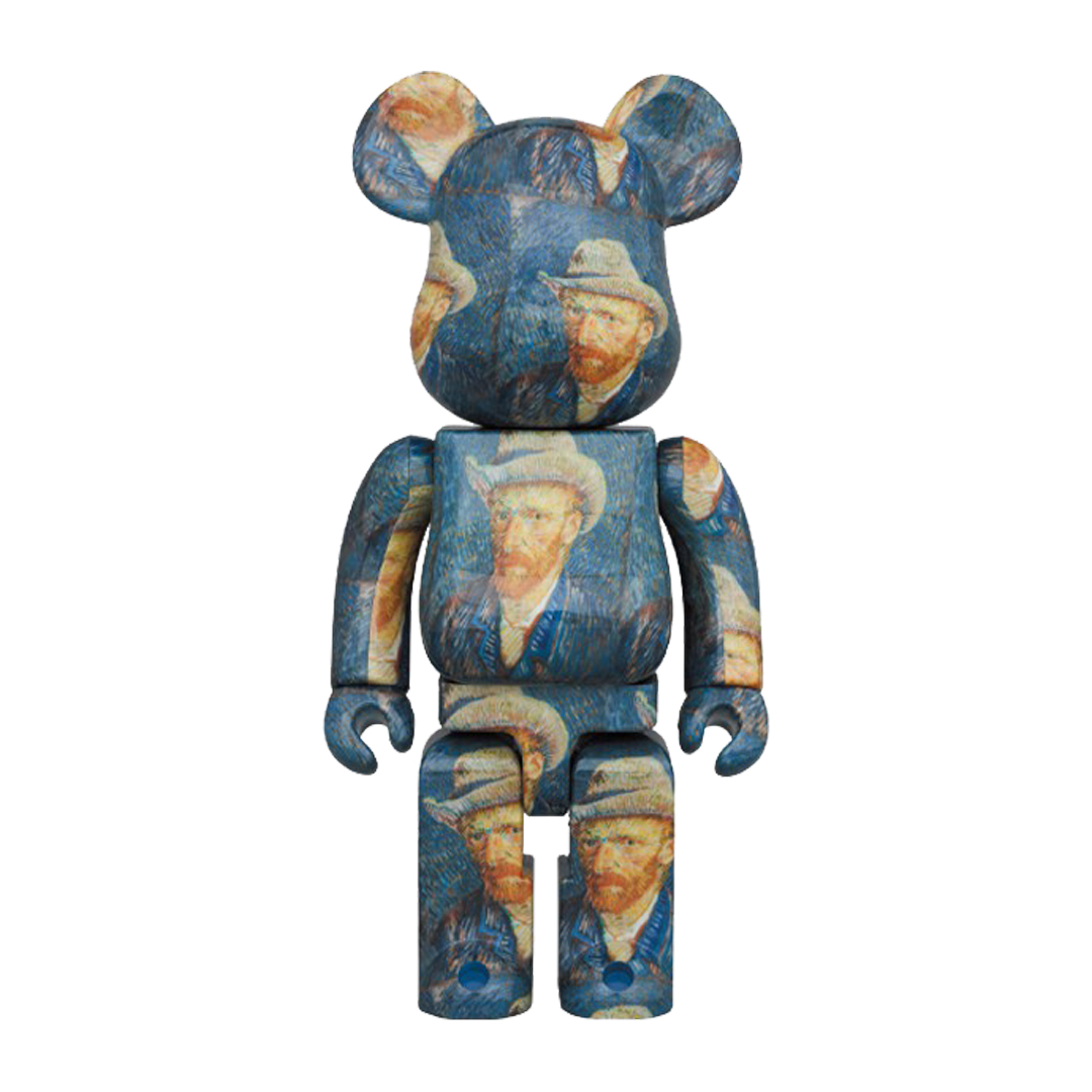 BEARBRICK VAN GOGH MUSEUM SELF PORTRAIT 1000% - TRENDY GALLERY