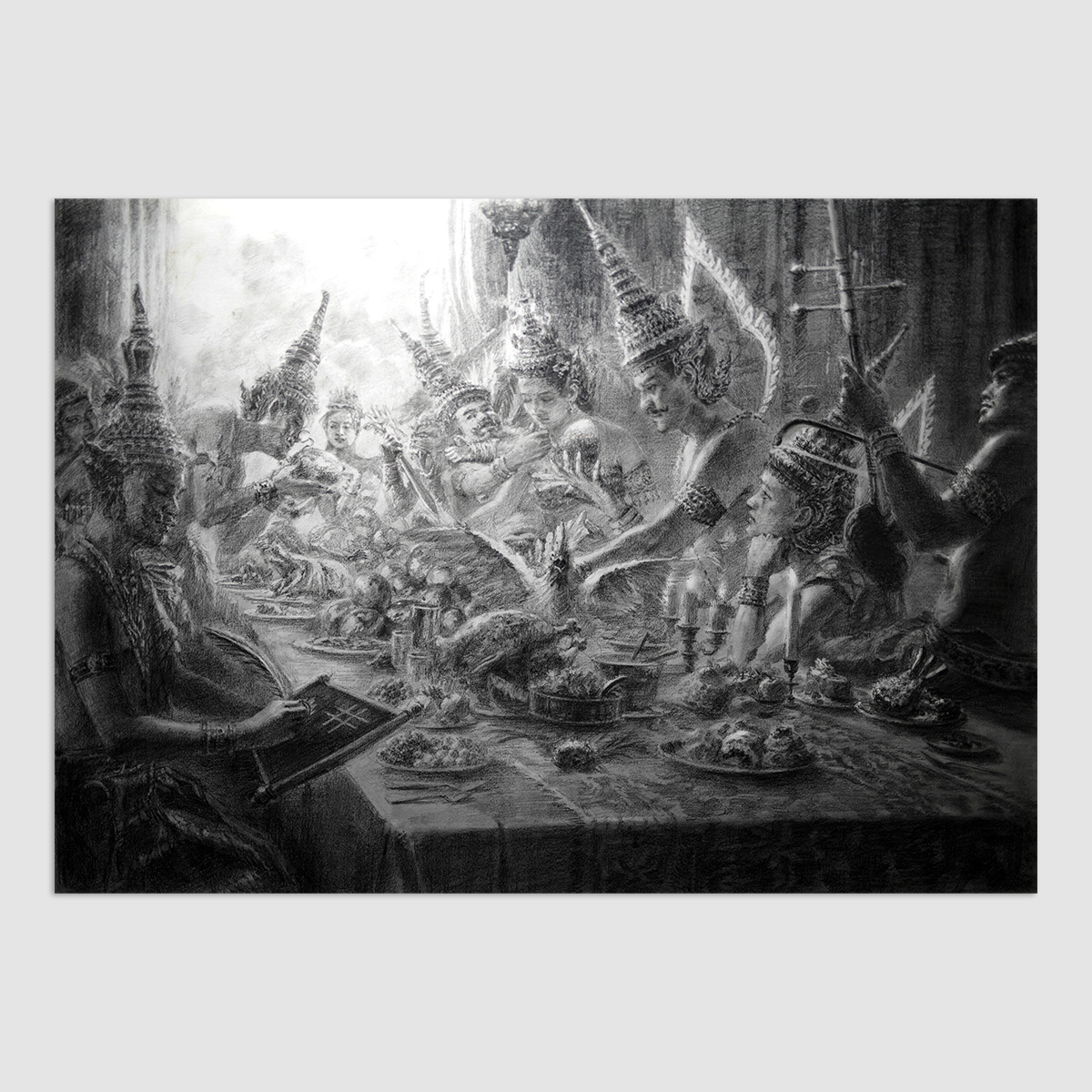 ประชุมเทวดา THE GOD’S ASSEMBLY (SKETCH)